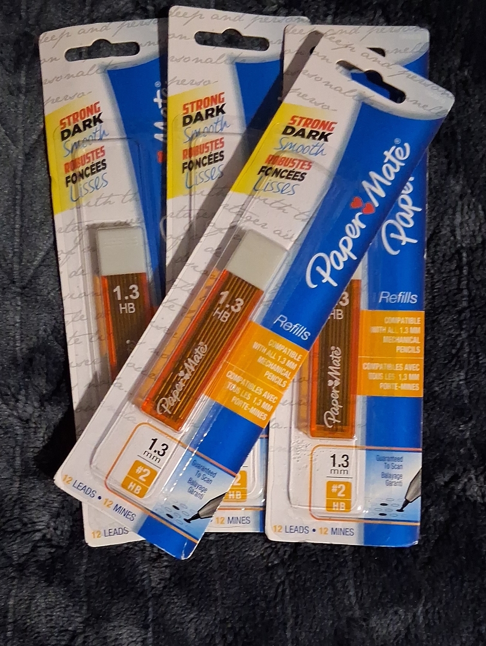 Paper Mate 1.3mm HB Mechanical Pencil Refills -Bundle Of 4